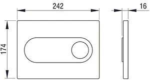 Инсталляция для подвесного унитаза Set 3 в 1 Pestan Fluenta SET40006356OW кнопки/белый, рамка/белый Инсталляция для подвесного унитаза Set 3 в 1 Pestan Fluenta SET40006356OW кнопки/белый, рамка/белый, 4