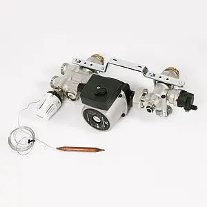 Узел насосно-смесительный с насосом Grundfos UPSO 25-65 Uni-fitt Solomix 472N1200, 4