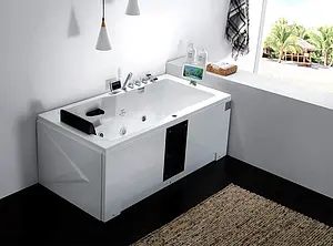 Ванна акриловая с гидромассажем Gemy 171x86 R G9066 II O R, 3