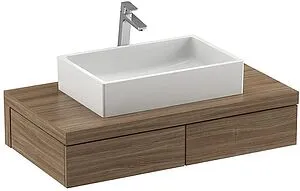 Тумба-умывальник подвесная Ravak SD Formy 120 орех X000001037+XJL01250000 Тумба-умывальник подвесная Ravak SD Formy 120 орех X000001037+XJL01250000, 1