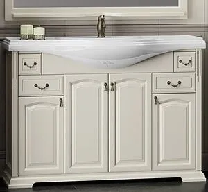 Тумба-умывальник напольная Opadiris Риспекто 120 слоновая кость Z0000009687+4640021060957, 1