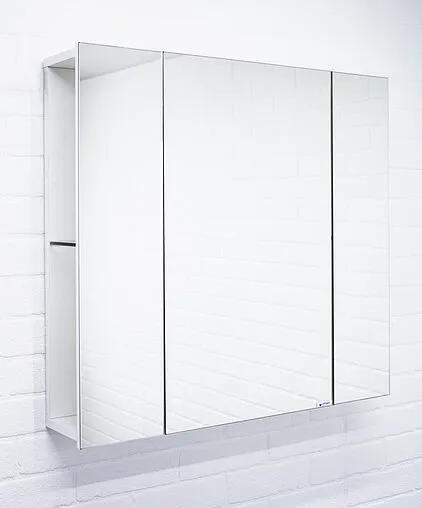 Шкаф-зеркало Айсберг Мега 75 белый DM4604HZ