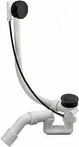 Слив-перелив для ванны Toni Arti чёрный матовый TA-BS-120B Слив-перелив для ванны Toni Arti чёрный матовый TA-BS-120B, 1