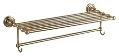 Полка для полотенец Fixsen Retro бронза FX-83815А
