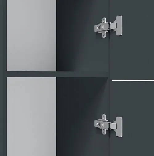 Шкаф-пенал напольный Am.Pm Gem 30 R графит матовый M90CSR0306GM