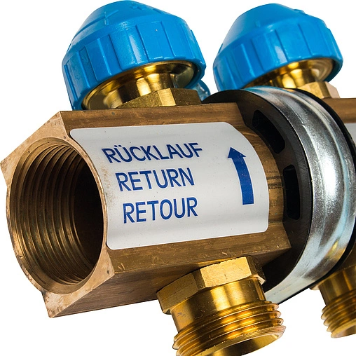 Группа коллекторная без расходомеров 11 отводов 1"в/в x ¾"ек Watts HKV 10004190