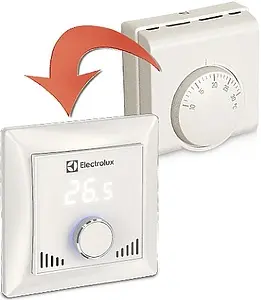 Терморегулятор Electrolux Thermotronic слоновая кость ETS-16 Smart Терморегулятор Electrolux Thermotronic слоновая кость ETS-16 Smart, 4