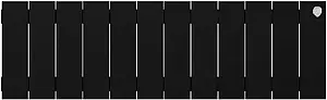 Радиатор биметаллический 12 секций Royal Thermo PianoForte 200 Noir Sable RTPNS20012 Радиатор биметаллический 12 секций Royal Thermo PianoForte 200 Noir Sable RTPNS20012, 2