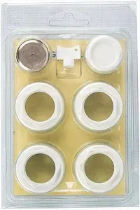 Комплект радиаторный универсальный ¾" Global белый Комплект радиаторный универсальный ¾" Global белый, 1