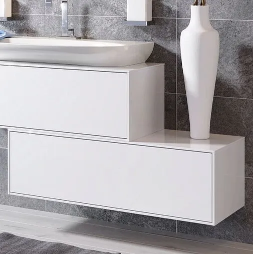 Комод подвесной Aqwella Genesis 100 белый GEN0310W