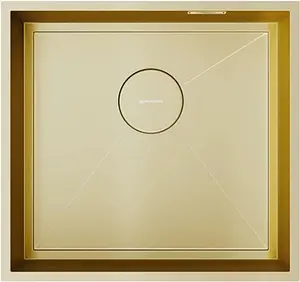 Мойка кухонная Omoikiri Kasen 48-26 INT LG светлое золото 4997057 Мойка кухонная Omoikiri Kasen 48-26 INT LG светлое золото 4997057, 1