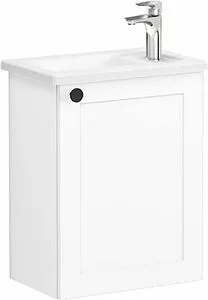 Тумба-умывальник подвесная VitrA Root Classic 45 R белый 68610 Тумба-умывальник подвесная VitrA Root Classic 45 R белый 68610, 1