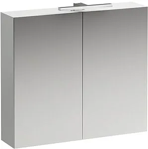 Шкаф-зеркало Laufen Base 80 белый 4.0280.2.110.261.1 Шкаф-зеркало Laufen Base 80 белый 4.0280.2.110.261.1, 1