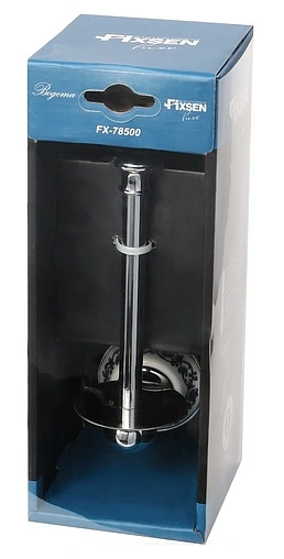 Держатель для запасных рулонов Fixsen Bogema хром/белый с рисункомFX-78510B Держатель для запасных рулонов Fixsen Bogema хром/белый с рисункомFX-78510B