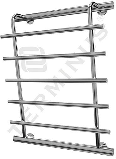 Полотенцесушитель водяной лесенка Terminus Каскад П5 600х500 полированная сталь 4620768885570