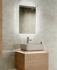 Зеркало с подсветкой Jorno Karat 60 белый Kar.02.60/P/W Зеркало с подсветкой Jorno Karat 60 белый Kar.02.60/P/W, 3