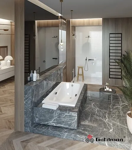 Ванна чугунная Goldman Art 170x80 AT17080