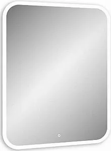 Зеркало с подсветкой Continent Glamour Led 68.5x91.5 с функцией Bluetooth белый ЗЛП898, 1