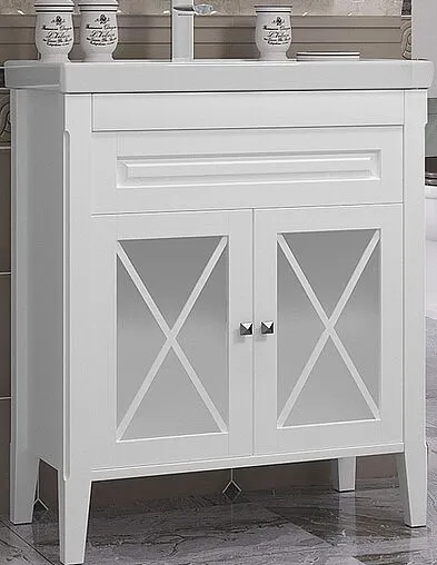 Тумба-умывальник напольная Opadiris Палермо 80 белый 00-00002353+031200-u