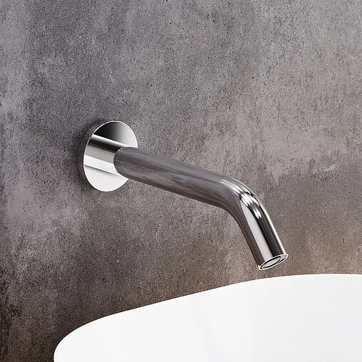 Смеситель для раковины из стены Damixa Scandinavian Pure хром 360270000