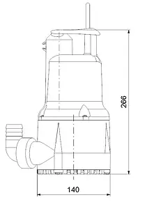 Насос дренажный Q=12м³/ч H=6.5м Grundfos KPC 24/7 210 98851057 Насос дренажный Q=12м³/ч H=6.5м Grundfos KPC 24/7 210 98851057, 2