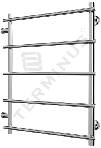 Полотенцесушитель водяной лесенка Terminus Квинта П5 500х696 б/п 500 полированная сталь 4670030723864
