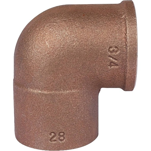 Уголок пайка переходной 28мм x ¾"в Sanha 4090g 140902834