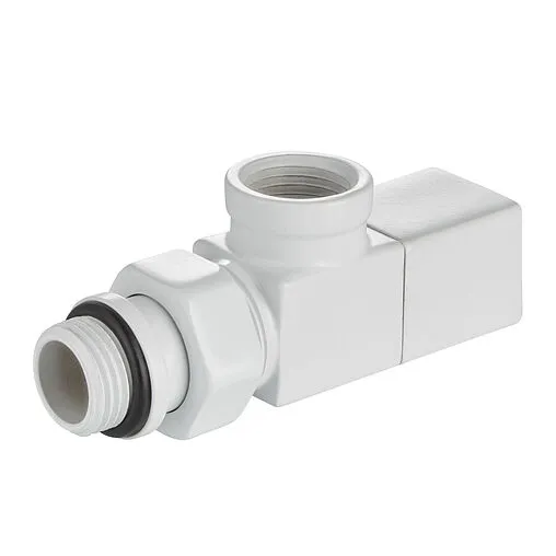 Комплект вентилей запорных осевых ½" в/н Royal Thermo Cube белый RTE 56.0003 Комплект вентилей запорных осевых ½" в/н Royal Thermo Cube белый RTE 56.0003