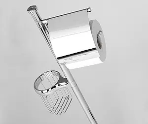 Стойка для аксессуаров Wasserkraft хром K-1264, 3