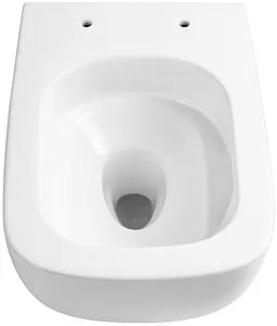 Унитаз подвесной безободковый Aquatek Медея Tornado белый AQ1537T-00, 3