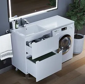 Тумба под умывальник напольная Uperwood UPD Tanos 60 белый 291120333 Тумба под умывальник напольная Uperwood UPD Tanos 60 белый 291120333, 4