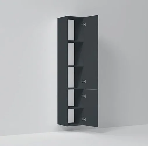 Шкаф-пенал подвесной Am.Pm Gem 30 R графит матовый M90CHR0306GM