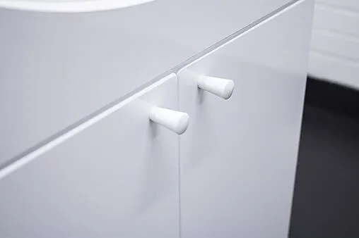 Тумба-умывальник напольная Айсберг Промо 50 белый DP2601T+4607152360141