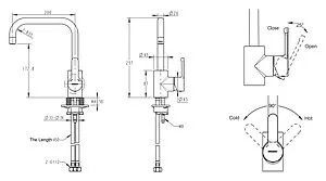 Смеситель для кухни Bravat Stream хром F73783C-1 Смеситель для кухни Bravat Stream хром F73783C-1, 2