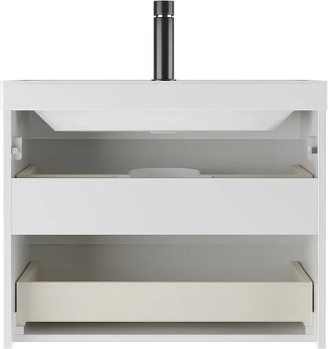 Тумба-умывальник подвесной Домино Tower 70 белый DT2502T+4670142930037