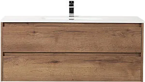 Тумба-умывальник подвесная BelBagno KRAFT 120 Rovere Tabacco KRAFT-1200-2C-SO-RT+BB1200ETL, 1