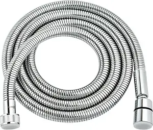 Шланг для душа растягивающийся от 1,5 до 1,8м Lemark Turn-Free 150см хром LE8035S, 1