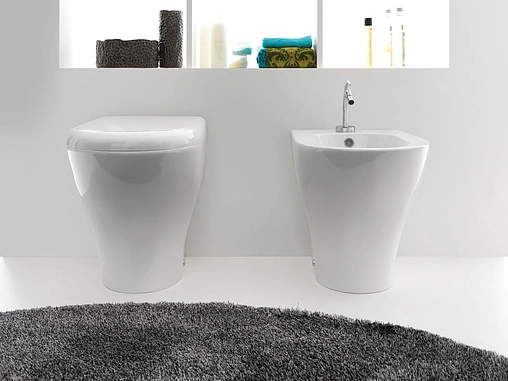 Унитаз приставной Kerasan Aquatech белый 371601