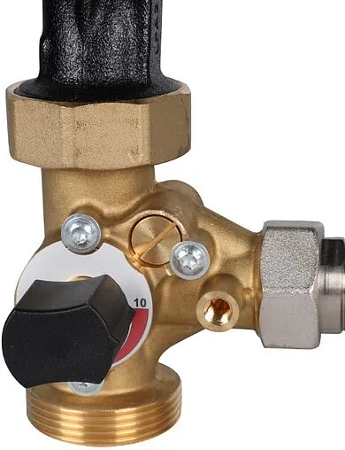 Насосный модуль с 3-х ходовым смесительным клапаном 1&quot;в х 1½&quot;н Meibes V-MK M66833.36 с насосом Grundfos UPM3 Hybrid 25-70