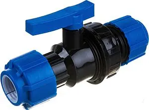 Кран шаровый с американкой для пнд трубы 25мм x 25мм ТПК-Аква 555220025 Кран шаровый с американкой для пнд трубы 25мм x 25мм ТПК-Аква 555220025, 4