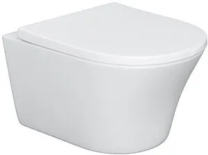 Унитаз подвесной безободковый Damixa Skyline белый DX35C1700SC Унитаз подвесной безободковый Damixa Skyline белый DX35C1700SC, 3