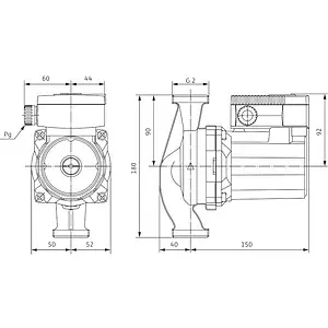 Насос циркуляционный Wilo TOP-RL 30/7.5 2045636 Насос циркуляционный Wilo TOP-RL 30/7.5 2045636, 2