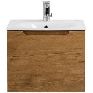 Тумба-умывальник подвесная BelBagno ETNA 60 Rovere Nature ETNA-600-1C-SO-RN-P+ Тумба-умывальник подвесная BelBagno ETNA 60 Rovere Nature ETNA-600-1C-SO-RN-P+, 1