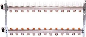 Группа коллекторная распределительная 13 отводов 1&quot;в/в x ¾&quot;ек Uni-fitt 451I4313, 4