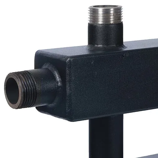 Распределительный коллектор 7 контуров с гидрострелкой 1½&quot;н x 1&quot;н Rommer RDG-0018-024037