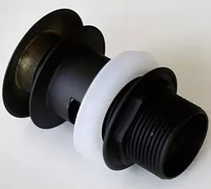 Выпуск автоматический для раковины с переливом Toni Arti чёрный матовый TA-A43-0BL Выпуск автоматический для раковины с переливом Toni Arti чёрный матовый TA-A43-0BL, 4