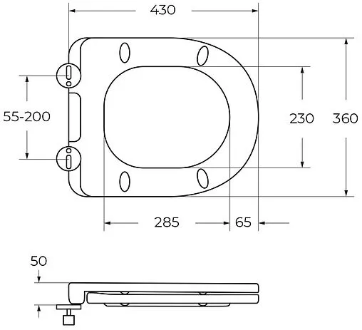 Унитаз подвесной безободковый BelBagno Uno Tornado белый BB5177CH-TOR/SC