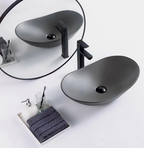 Раковина BelBagno 60.5 серый матовый BB1404-H311