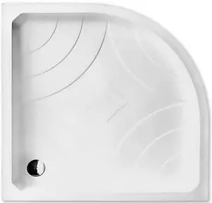 Поддон для душа акриловый средний 800x800мм Roltechnik Hawall-P 8000024, 1