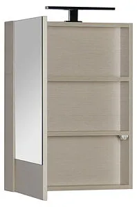 Шкаф-зеркало Aquanet Нота 50 L светлый дуб 00172681, 4